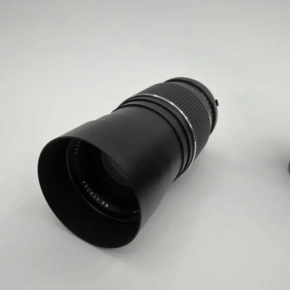 Asanuma Auto-Tele 200mm f/3.5 Manual Focus Lens for Minolta SR M/SR Mount w/Case